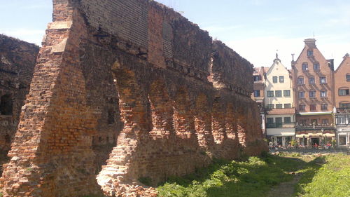 View of historical building in city