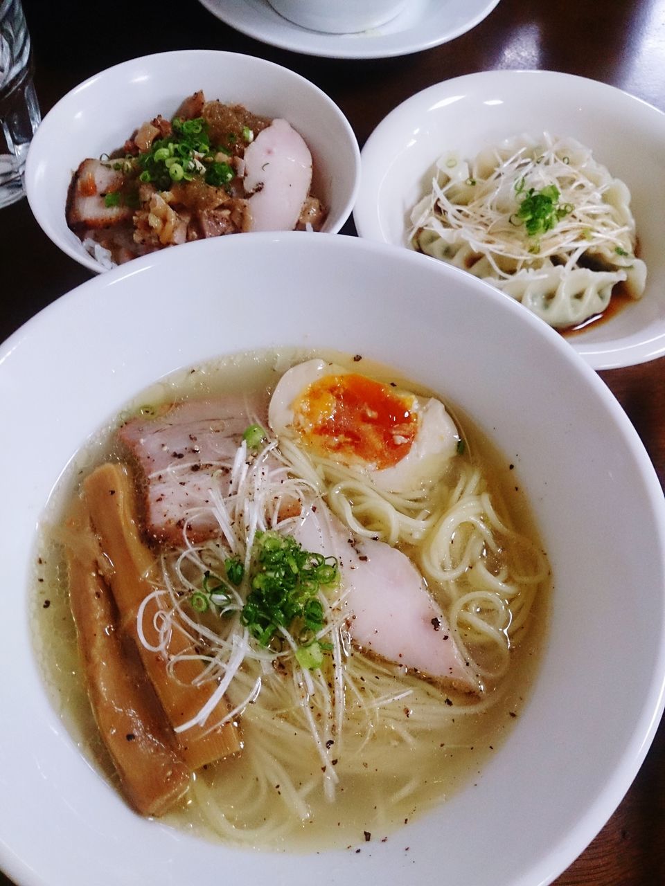 food and drink, food, ready-to-eat, freshness, indoors, meal, healthy eating, plate, serving size, close-up, bowl, soup, still life, noodles, high angle view, table, vegetable, meat, cooked, seafood