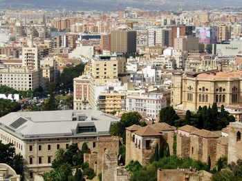 Aerial view of cityscape