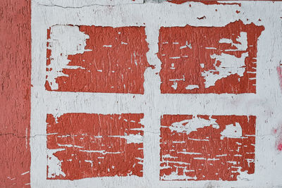 Full frame shot of weathered wall