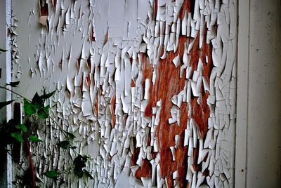 Full frame shot of weathered wall