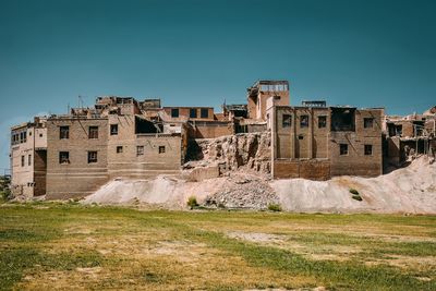 Old ruins against sky