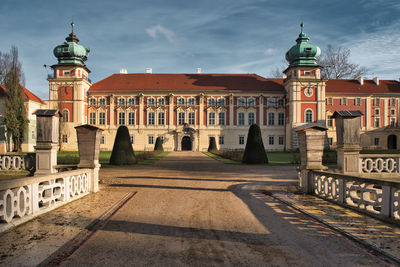 View of historic building