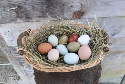 Eggs as food for baking and cooking, a natural product