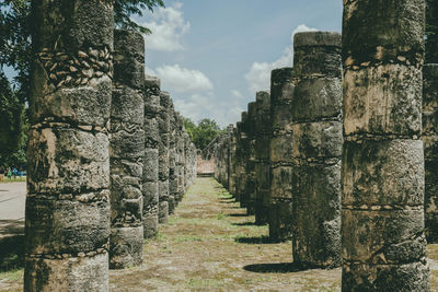 Old ruins of building