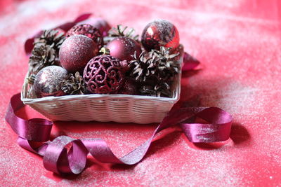 Close-up of fruits in bowl