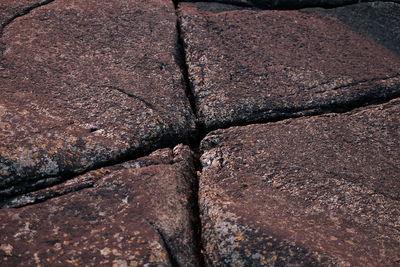 Full frame shot of stone wall