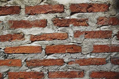 Full frame shot of brick wall