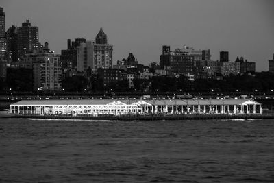 City at waterfront