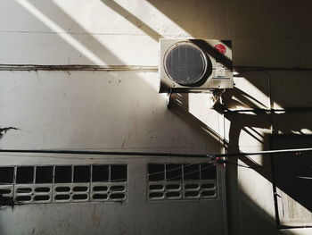 View of electric fan