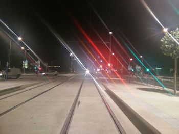 Street light at night