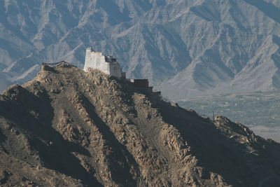 Scenic view of mountain range