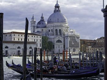 Boats in canal