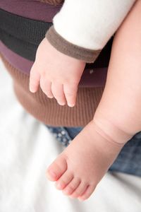 Close-up of holding hands