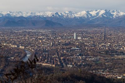 Aerial view of a city