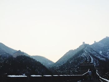 Scenic view of mountains