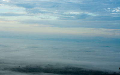 Low angle view of clouds in sky