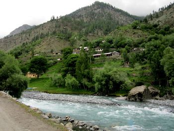 Scenic view of mountains