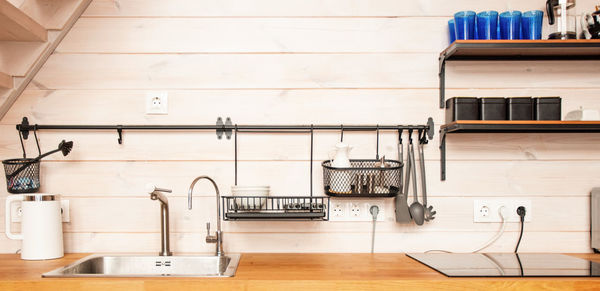 Interior of bathroom