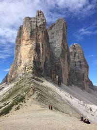 View of buttes in sesto