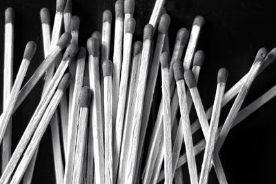 Close-up of matches 