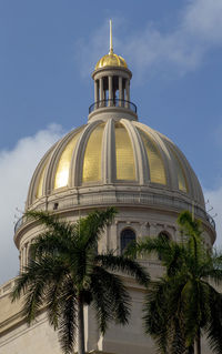 Low angle view of church