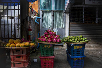 Vegetables for sale at market