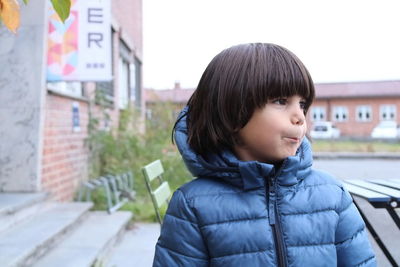 Portrait of boy