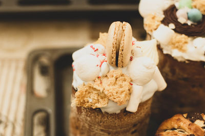 Close-up of ice cream