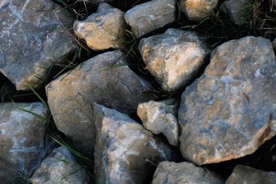 Full frame shot of rocks