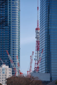 Skyscrapers in city