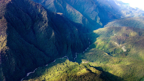 Scenic view of mountains