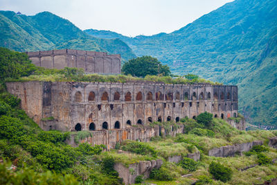 Old ruins against sky