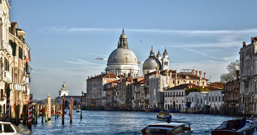 Panoramic view of buildings in city