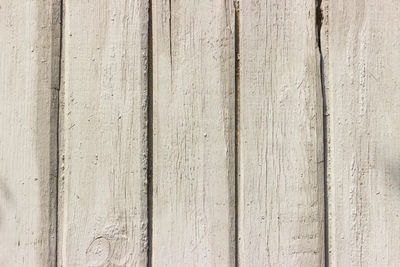 Vintage white background of natural wood old wall