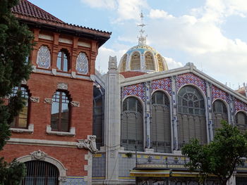 View of cathedral against cloudy sky