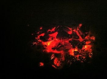 Bonfire at night