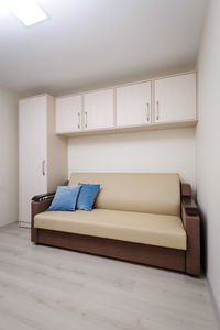 Empty sofa at home