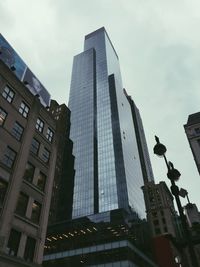 Low angle view of modern office building