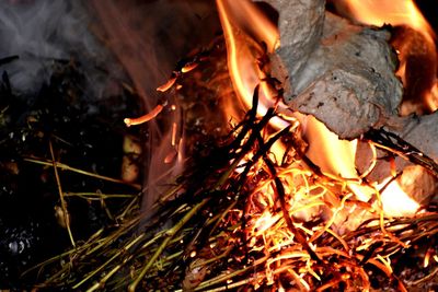 burning