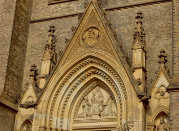 Low angle view of church