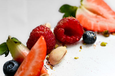 Close-up of strawberries