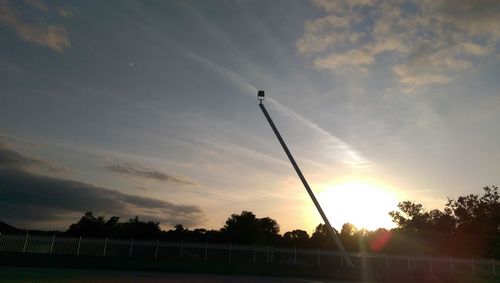 Scenic view of sky at sunset