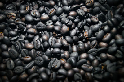 Full frame shot of coffee beans