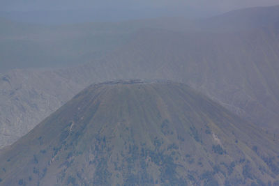 Scenic view of mountain against sky