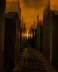 Corridor of building