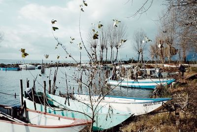 Panoramic view of sea against sky