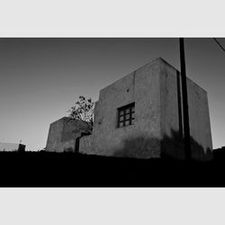 Low angle view of building against sky