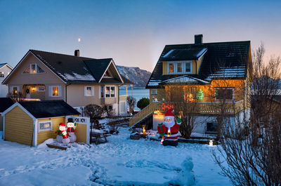 Christmas spirit on godøy, sunnmøre, møre og romsdal, norway.