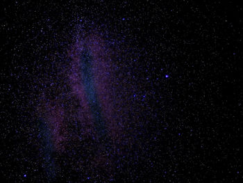 Low angle view of stars in sky